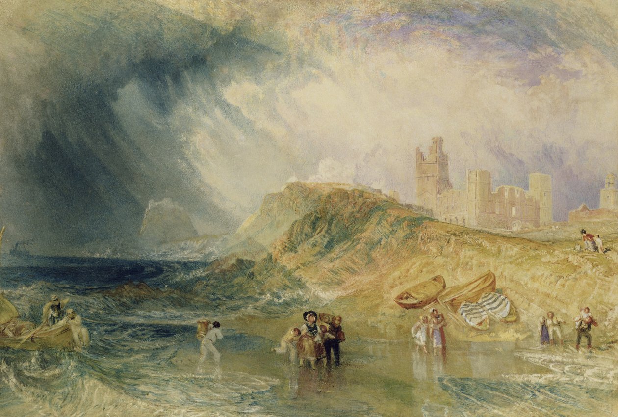 Isola Sacra, Northumberland, c.1820 da Joseph Mallord William Turner