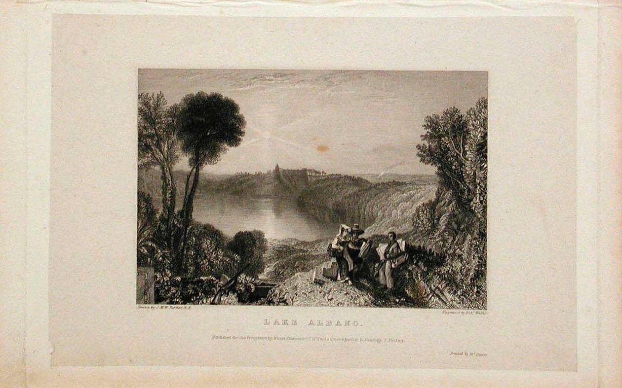 Lago Albano da Joseph Mallord William Turner