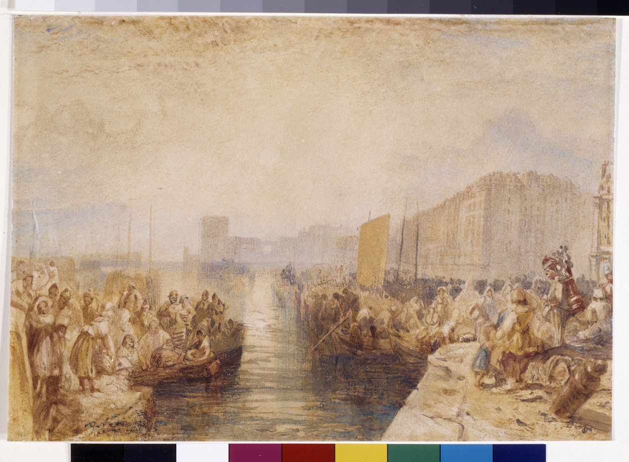 Le Havre: Tramonto da Joseph Mallord William Turner
