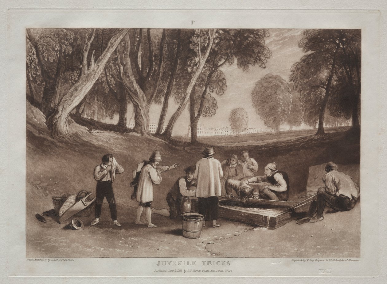Liber Studiorum: Scherzi giovanili da Joseph Mallord William Turner