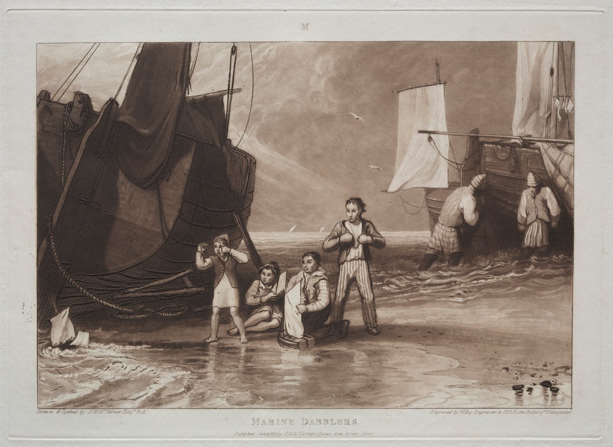 Liber Studiorum: Dilettanti marini da Joseph Mallord William Turner