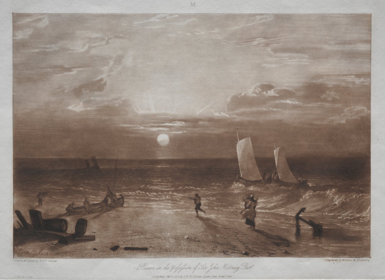 Liber Studiorum: Mildmay Sea-piece da Joseph Mallord William Turner
