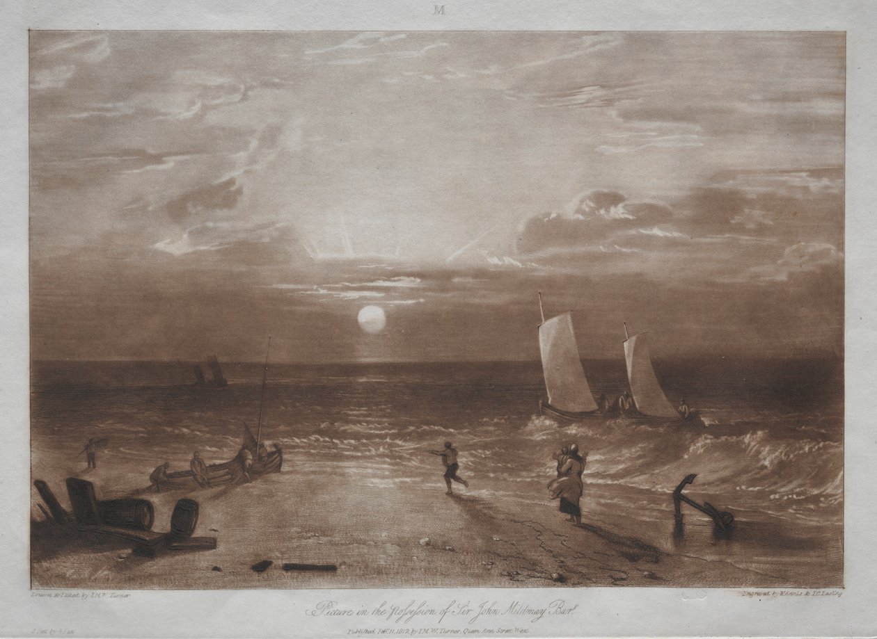 Liber Studiorum: Mildmay Sea-piece da Joseph Mallord William Turner