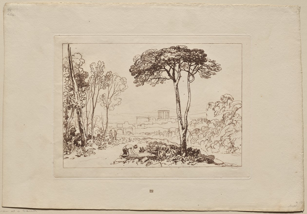 Liber Studiorum: Scena nella Campagna da Joseph Mallord William Turner