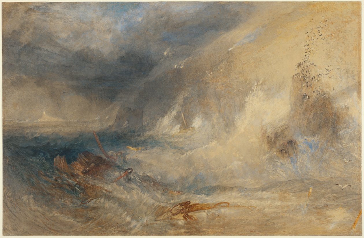 Faro di Longships, Land’s End da Joseph Mallord William Turner