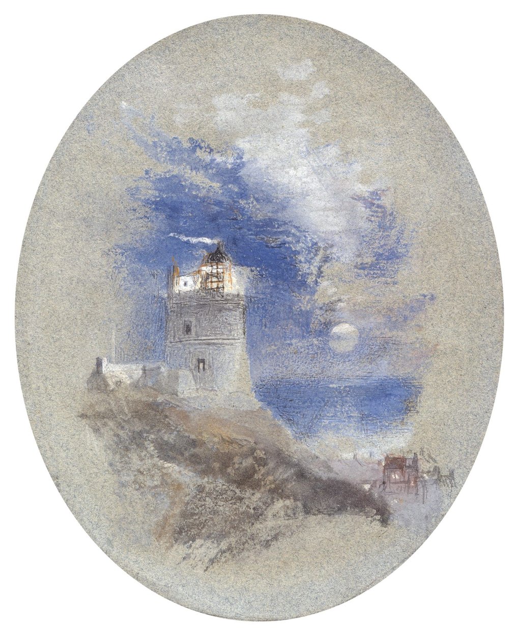 Faro di Lowestoffe da Joseph Mallord William Turner