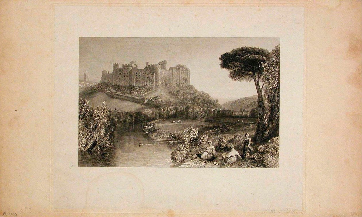 Castello di Ludlow, Shropshire da Joseph Mallord William Turner