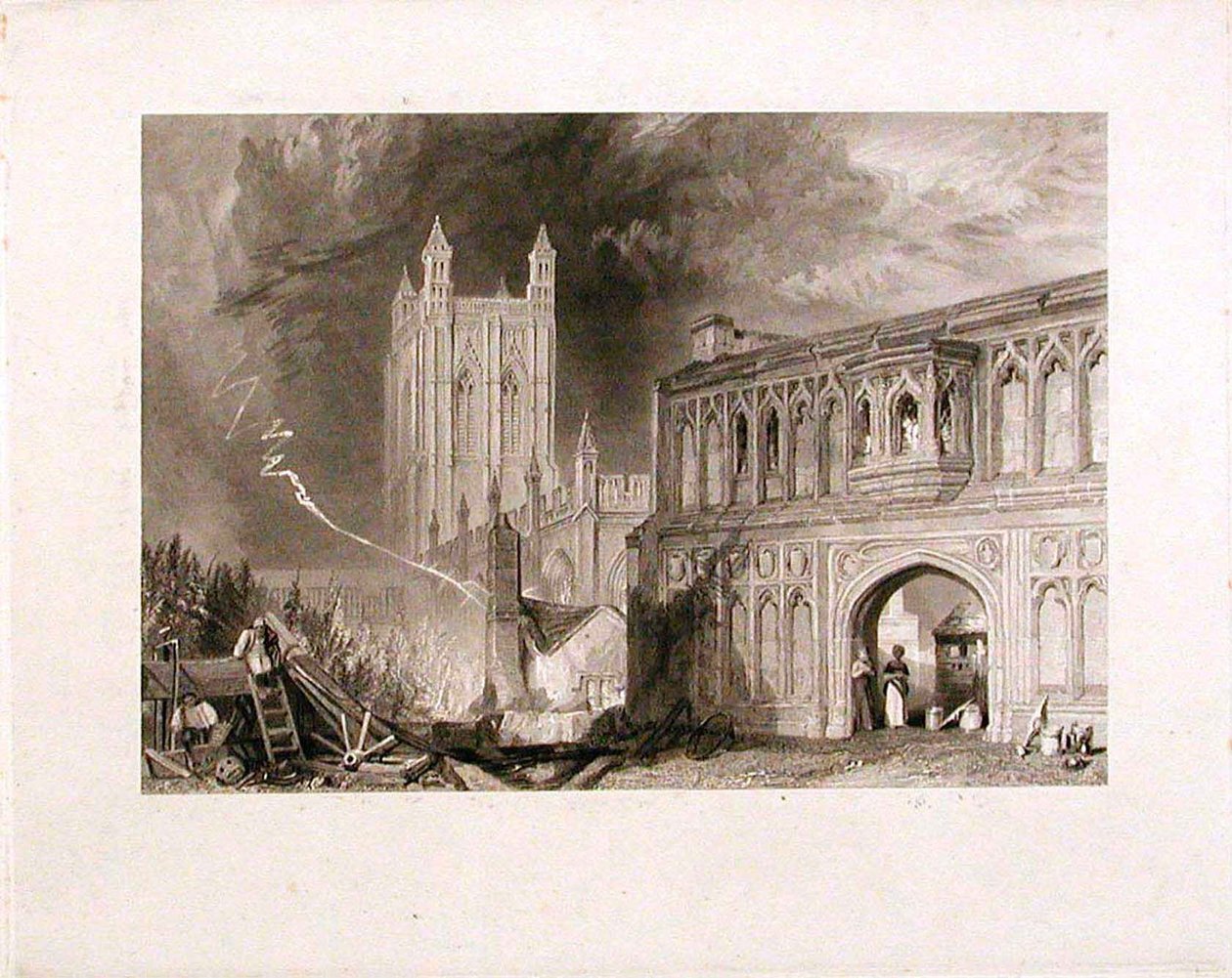 Abbazia e porta di Malvern da Joseph Mallord William Turner