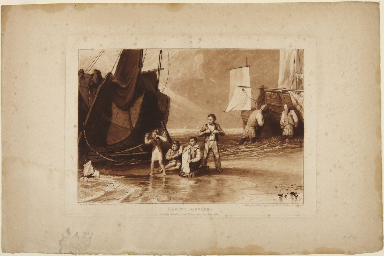 Anatre marine da Joseph Mallord William Turner
