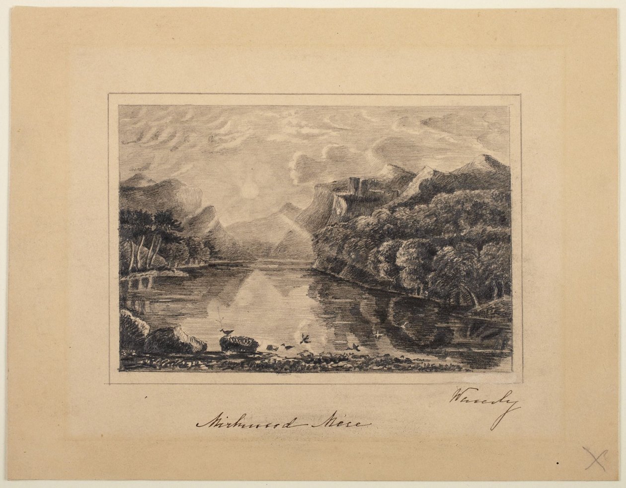 Lago di Mirkwood da Joseph Mallord William Turner