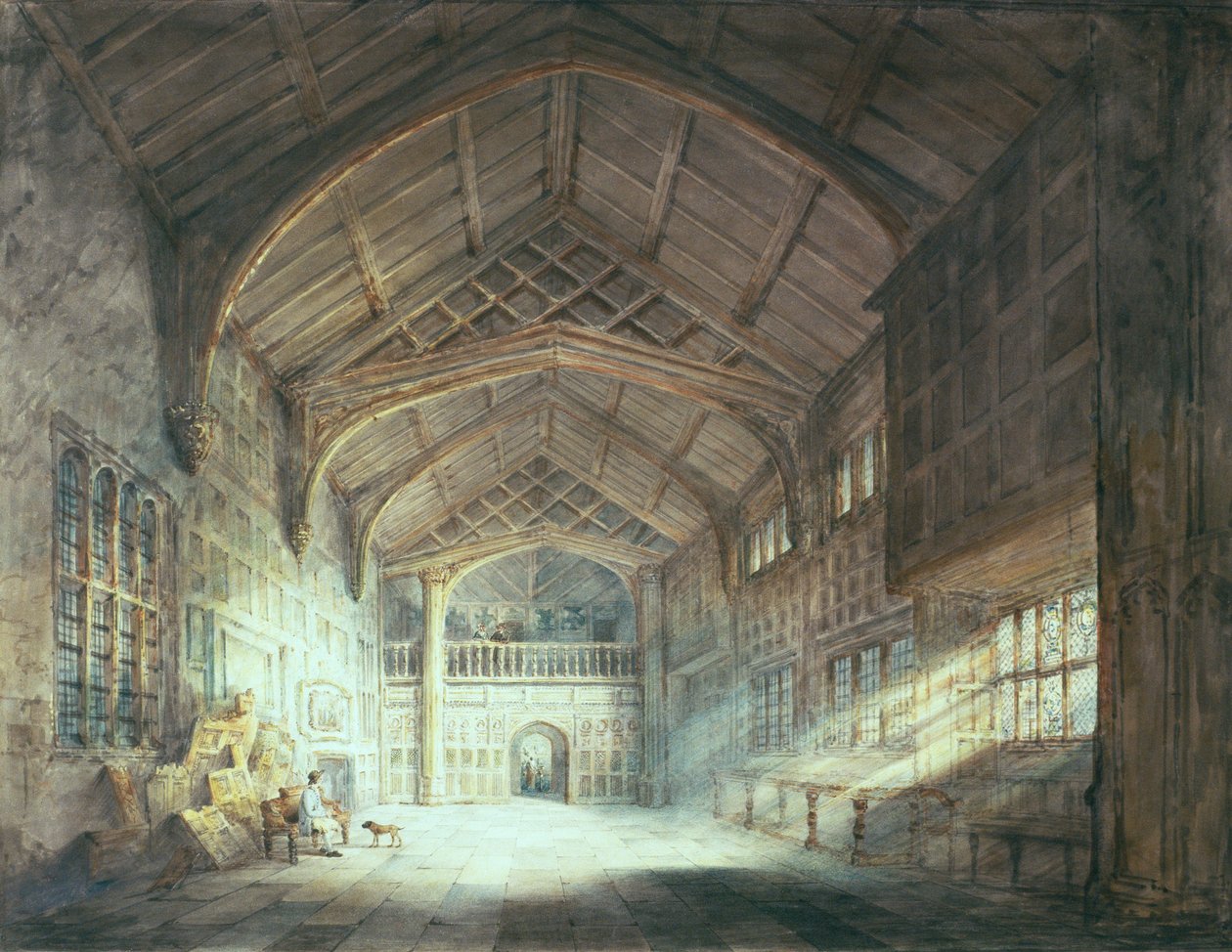 Mitton Hall, Lancashire da Joseph Mallord William Turner