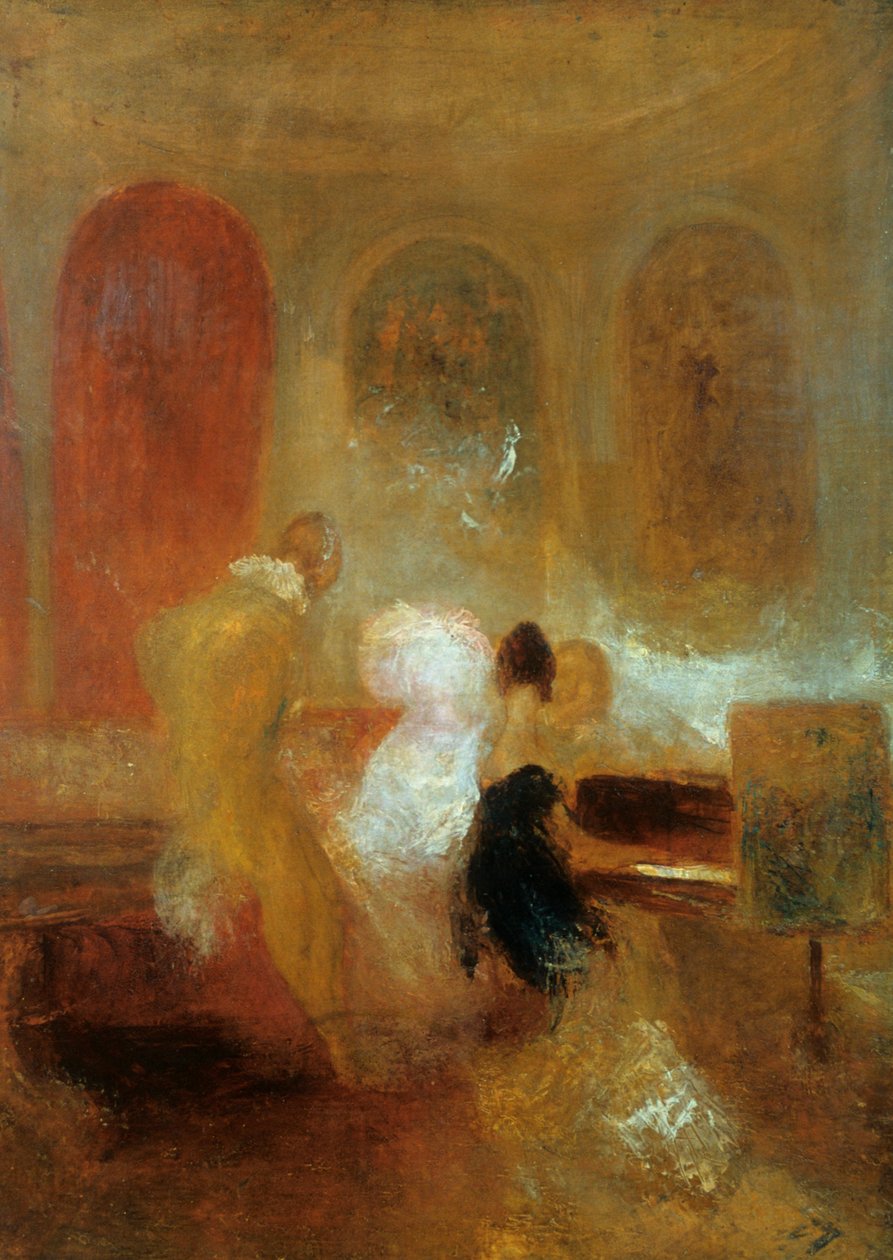 Festa musicale, Castello di East Cowes, c1835 da Joseph Mallord William Turner