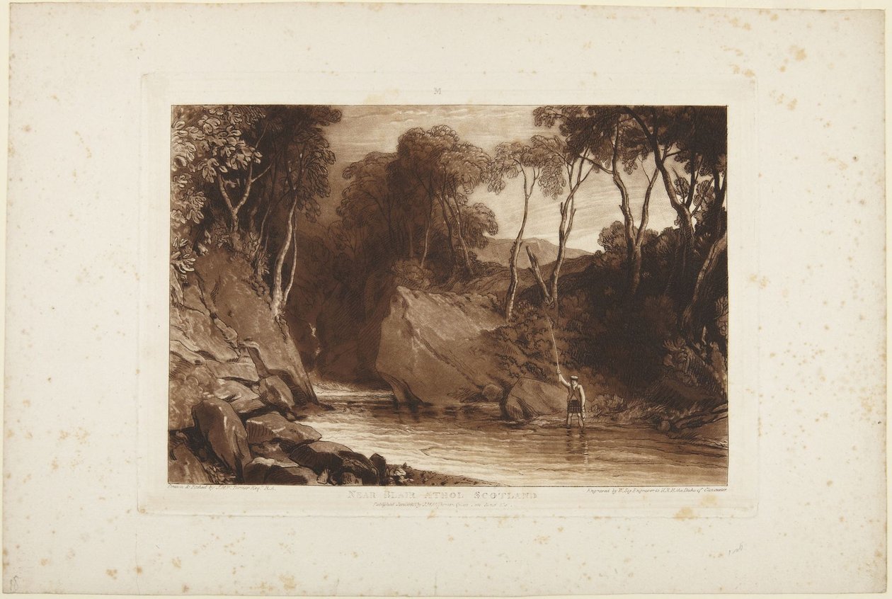 Nei pressi di Blair Athol, in Scozia da Joseph Mallord William Turner