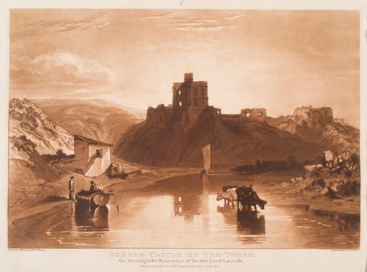 Castello di Norham da Joseph Mallord William Turner