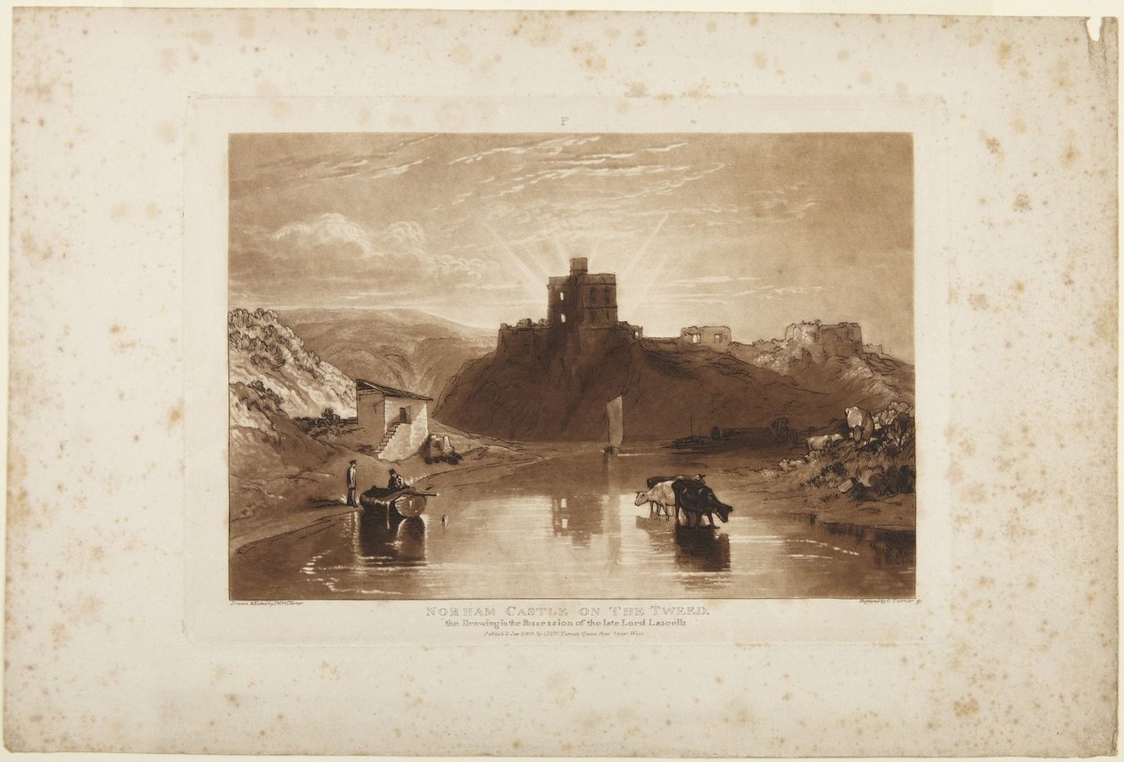 Il castello di Norham sul Tweed da Joseph Mallord William Turner