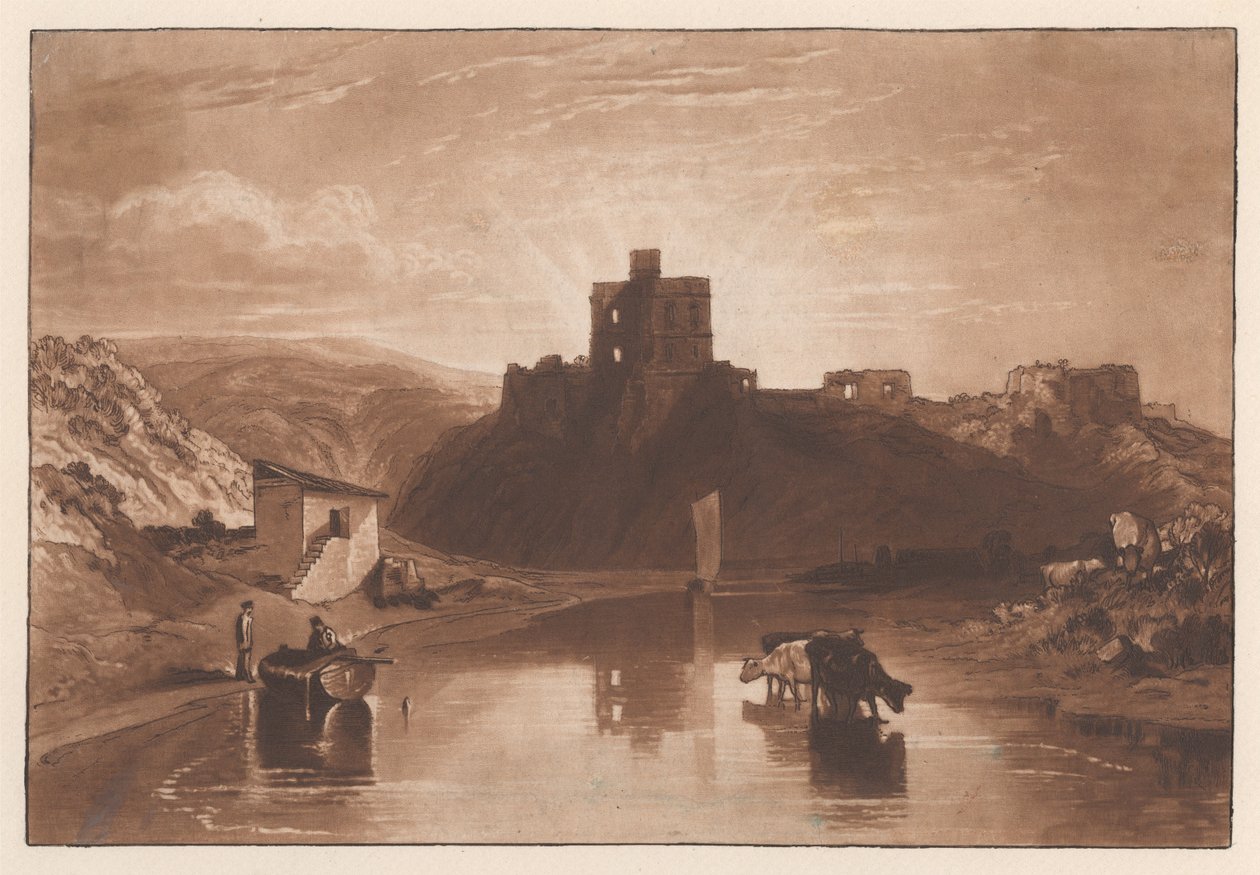 Il castello di Norham sul Tweed da Joseph Mallord William Turner
