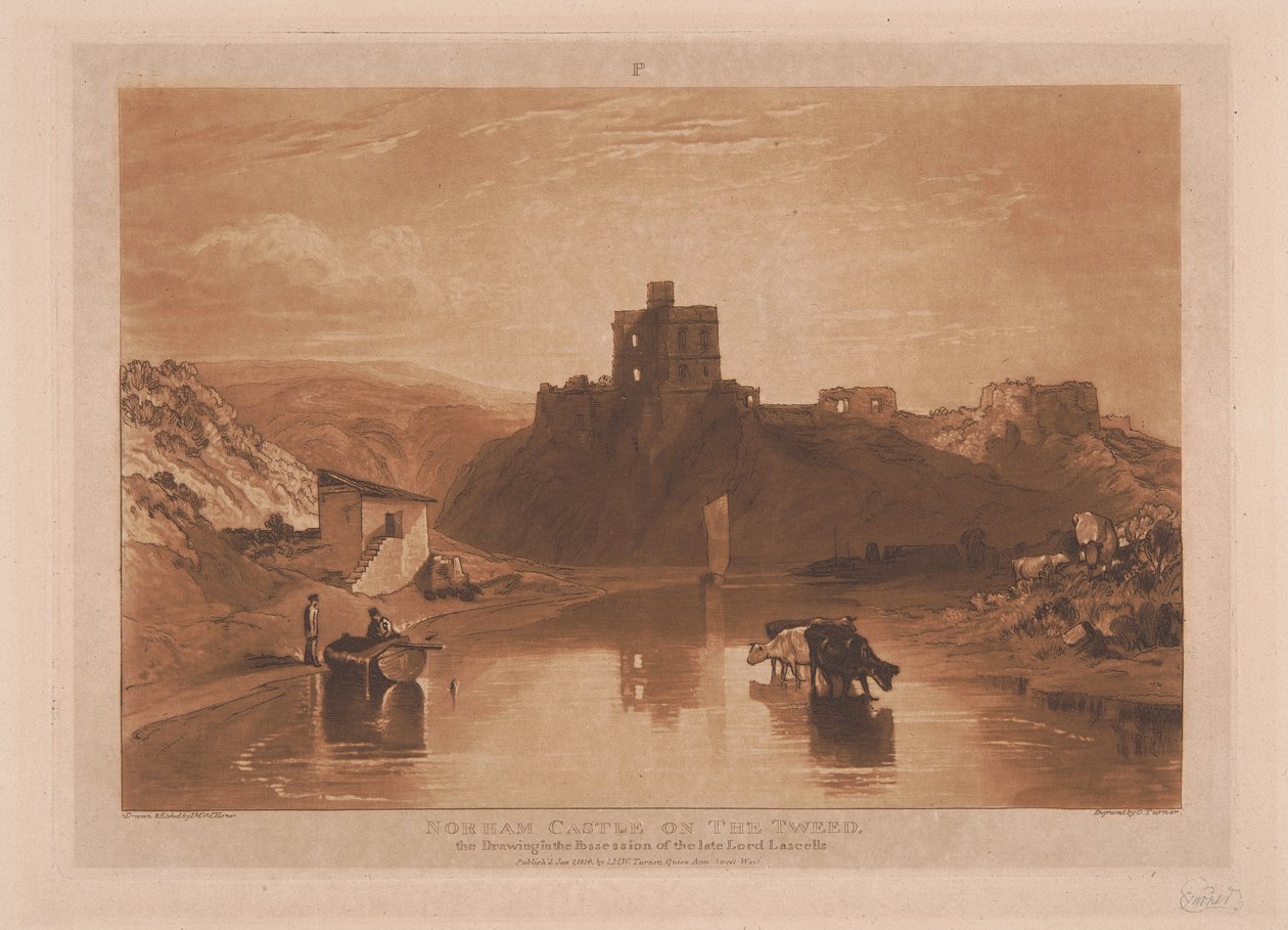 Il castello di Norham sul Tweed da Joseph Mallord William Turner