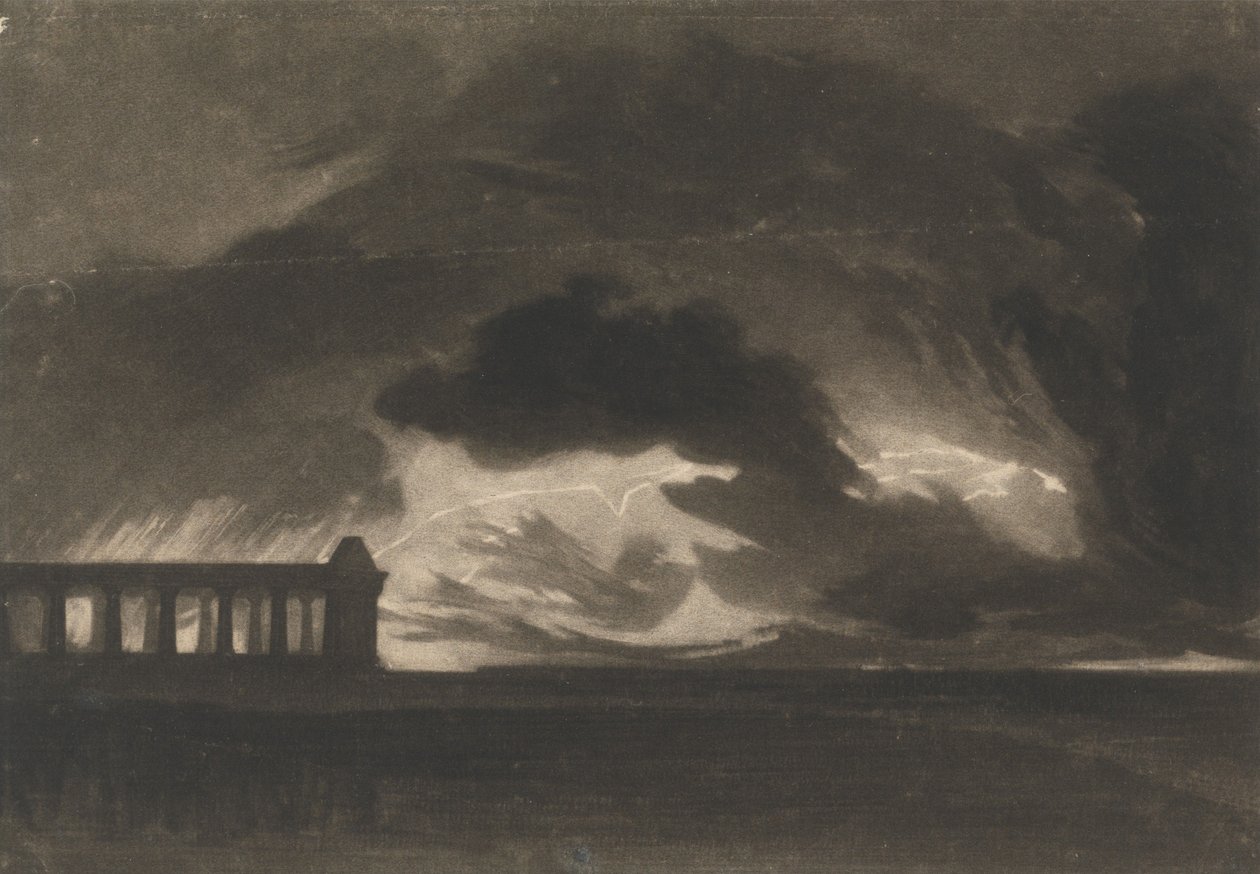 Paestum da Joseph Mallord William Turner