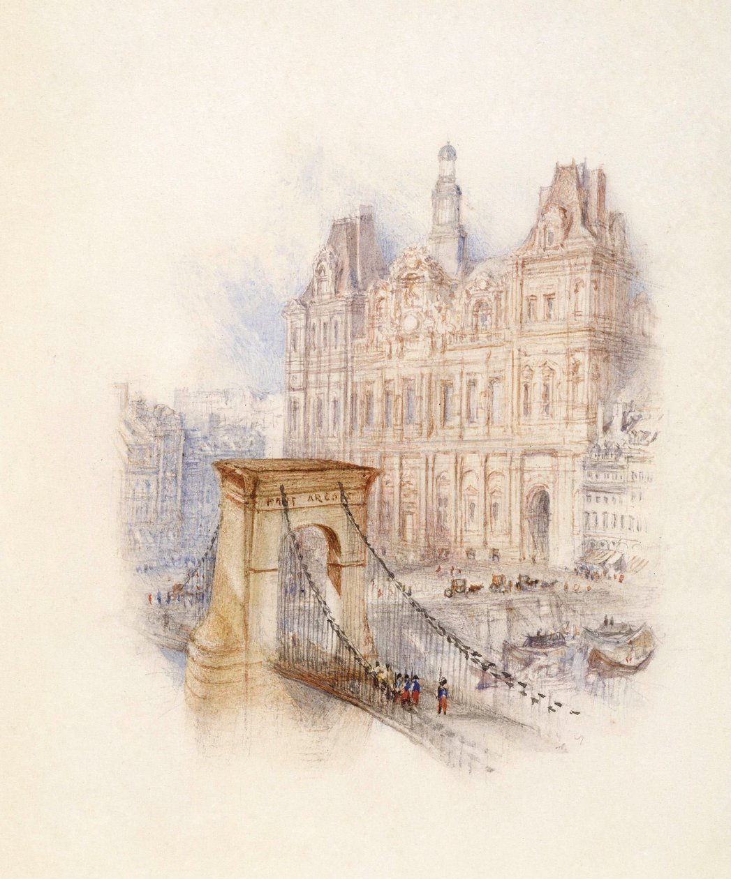 Parigi: Municipio da Joseph Mallord William Turner