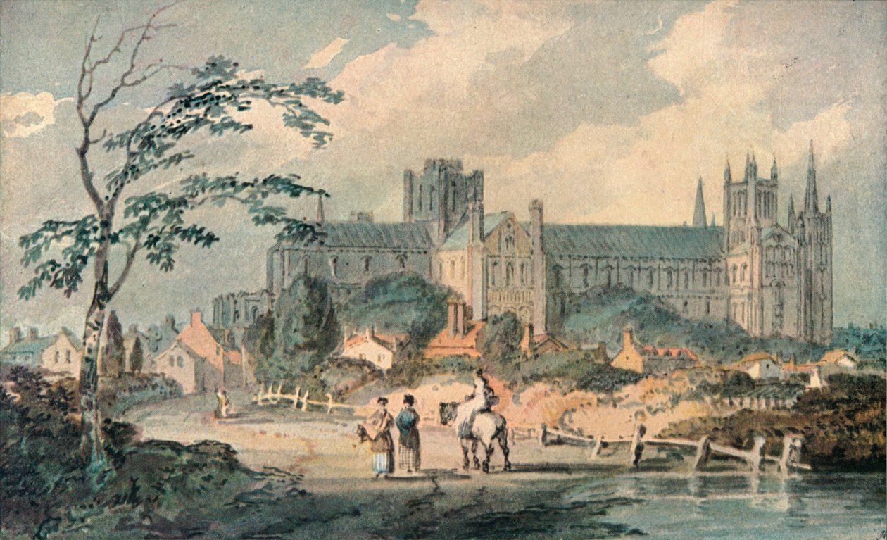 Cattedrale di Peterborough dal nord, 1909 da Joseph Mallord William Turner