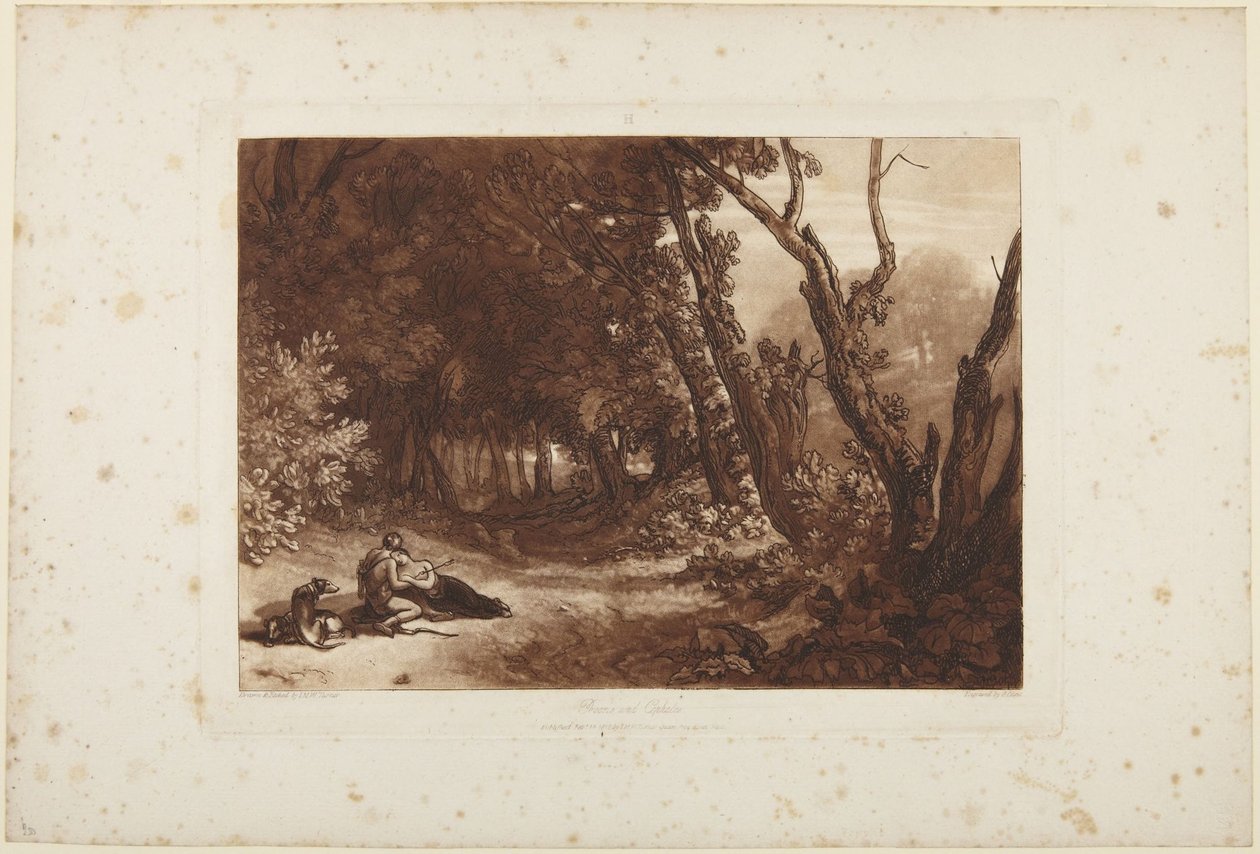 Procri e Cefalo da Joseph Mallord William Turner
