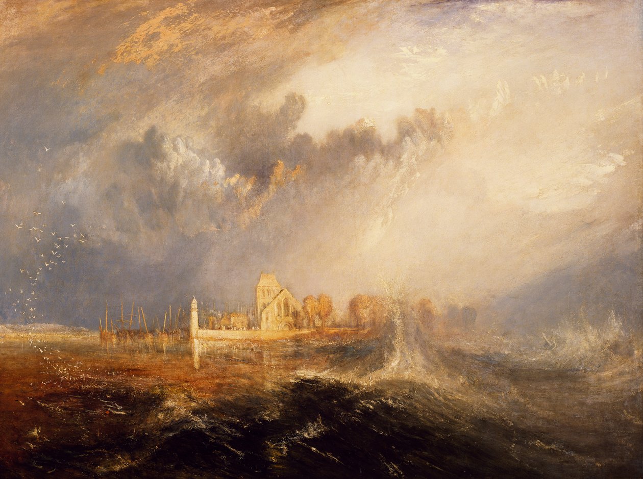 Quillebeuf, Foci della Senna da Joseph Mallord William Turner