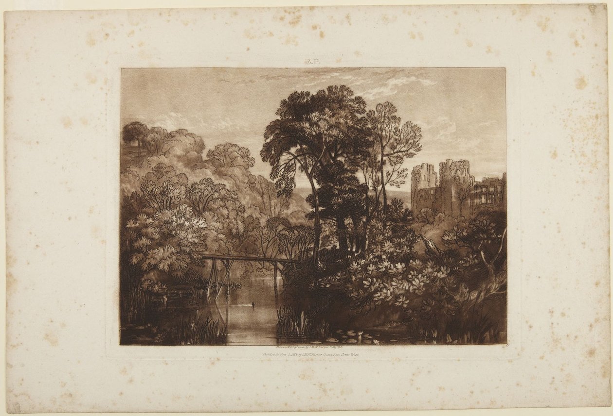 Castello di Raglan da Joseph Mallord William Turner