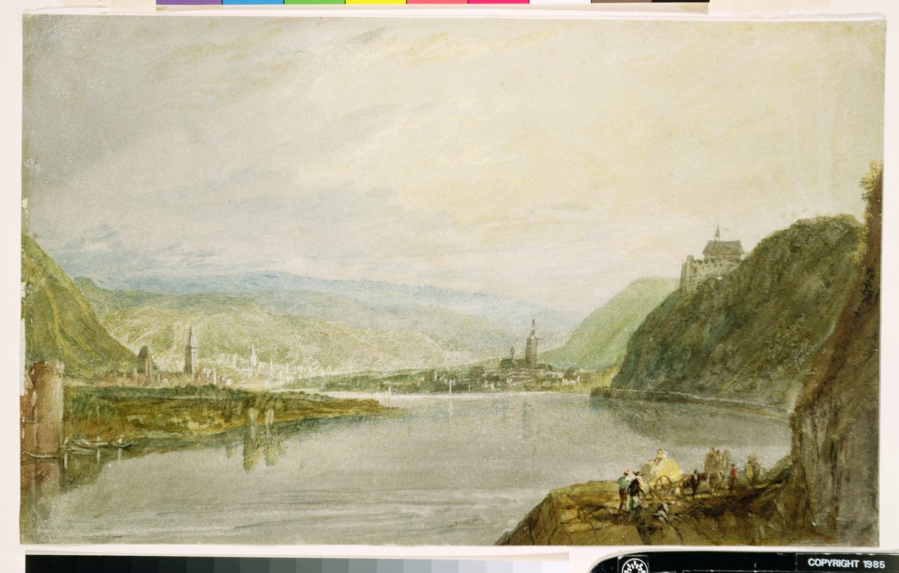 Remagen e Linz da Joseph Mallord William Turner