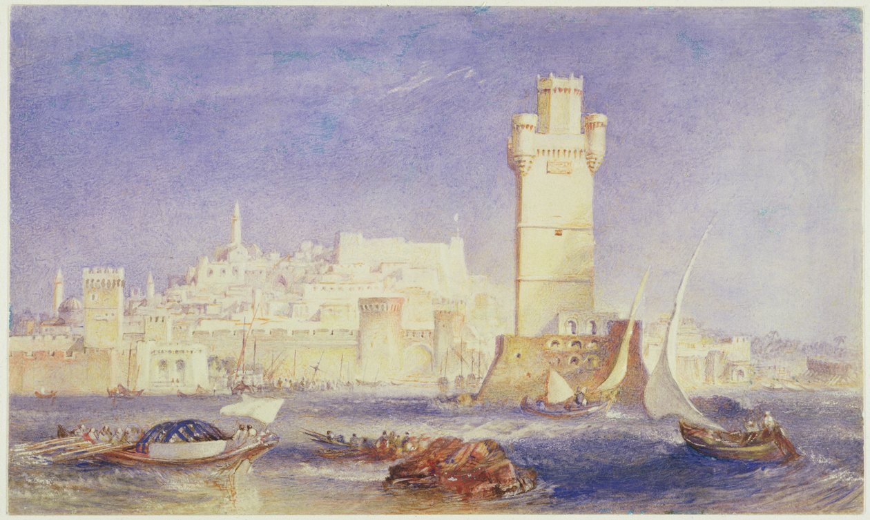 Rodi, c.1823-24 da Joseph Mallord William Turner