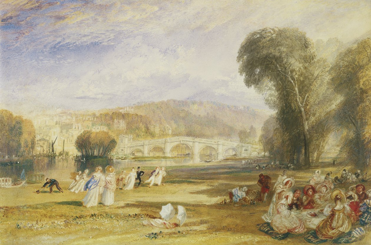 Richmond Hill e Ponte, Surrey, c.1831 da Joseph Mallord William Turner