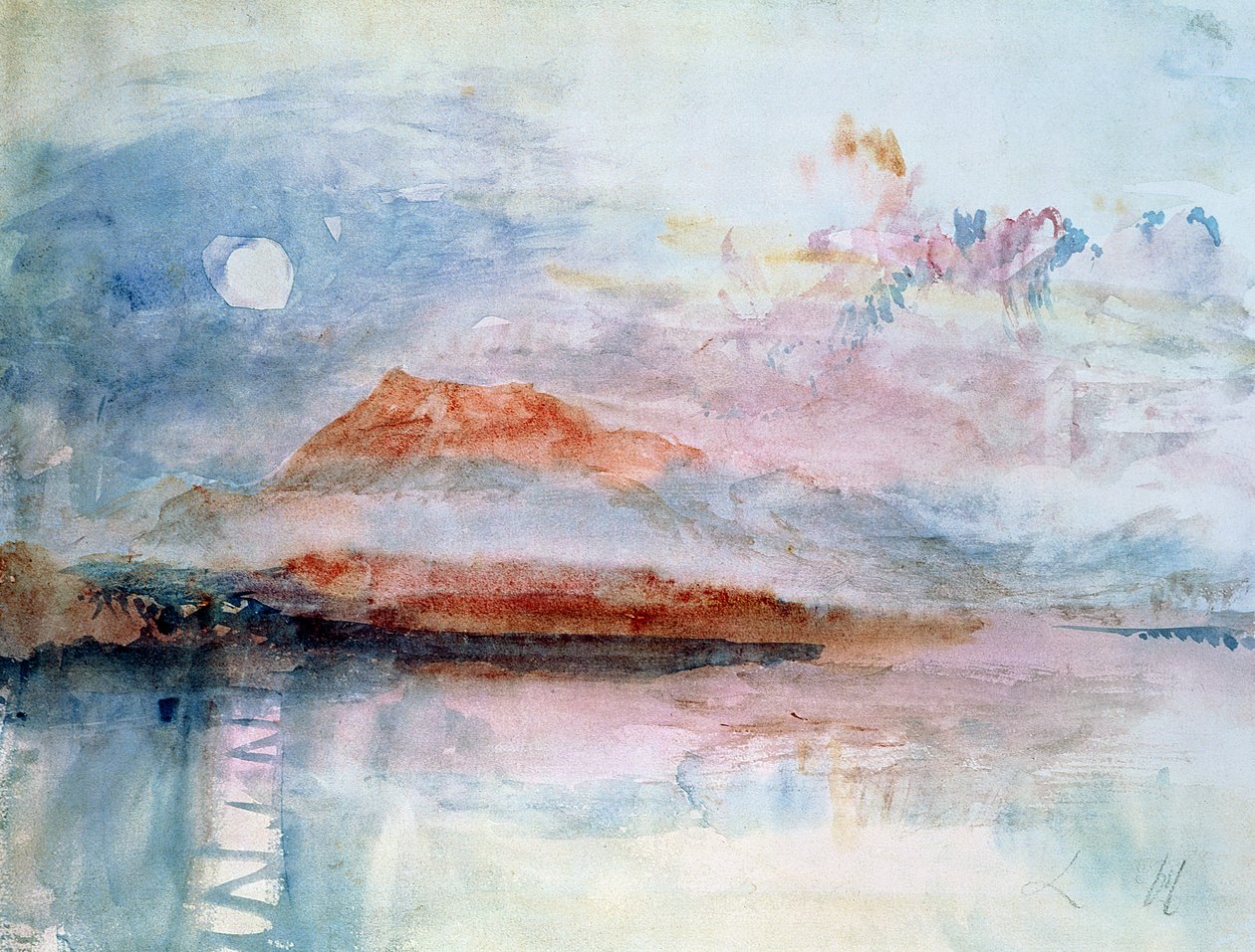 Righi, dopo il 1830 da Joseph Mallord William Turner