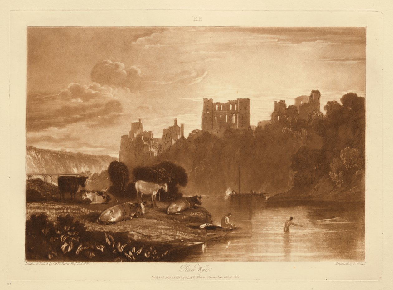 Fiume Wye da Joseph Mallord William Turner