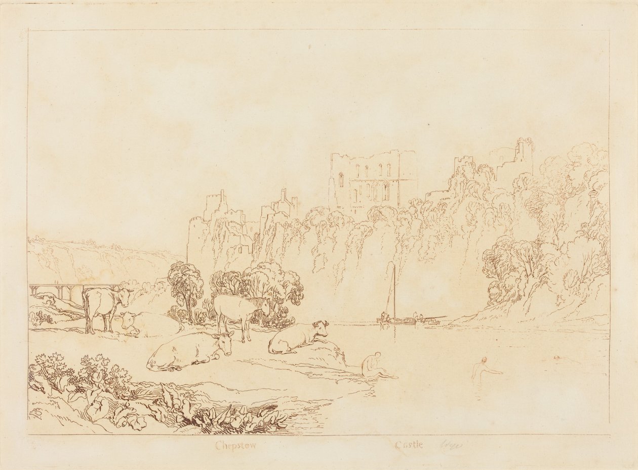 Fiume Wye da Joseph Mallord William Turner