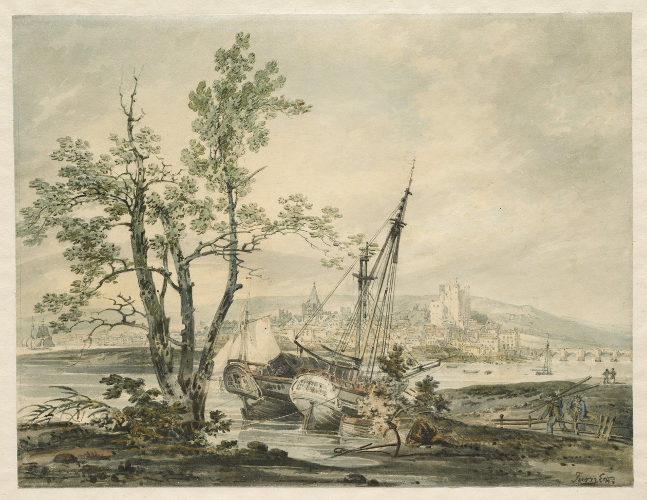 Rochester, c.1793 da Joseph Mallord William Turner