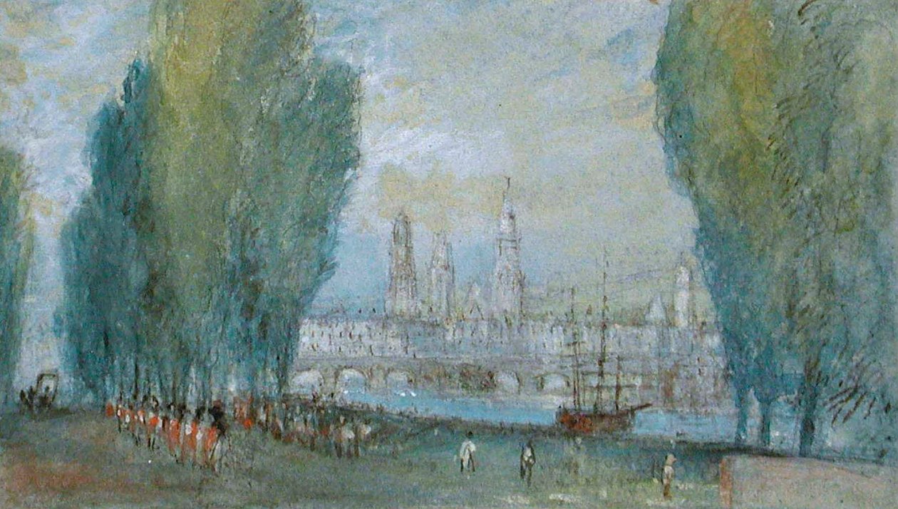 Rouen da St. Sever da Joseph Mallord William Turner