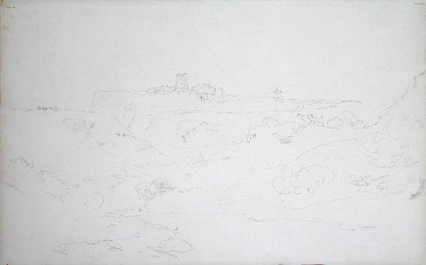 Castello di Scarborough, c.1801 da Joseph Mallord William Turner