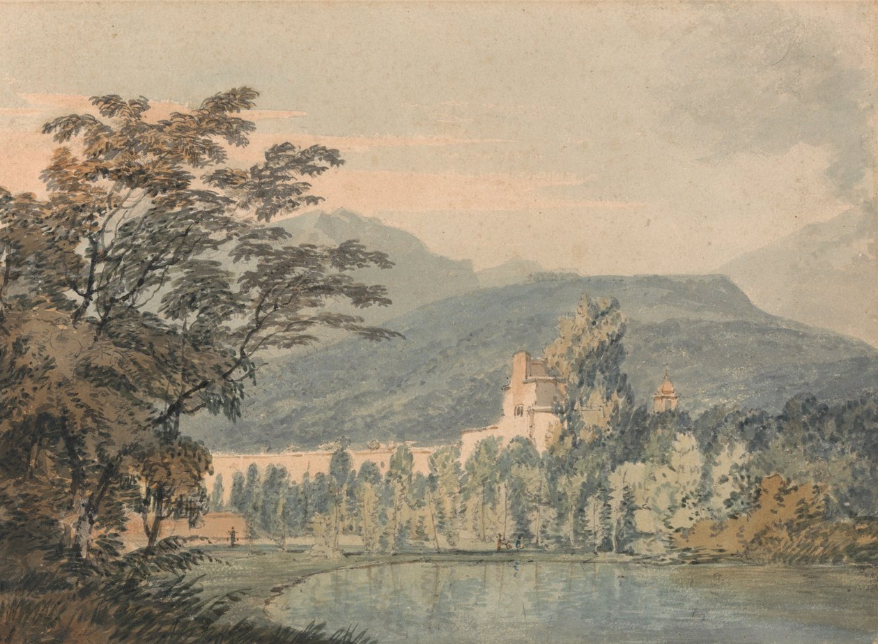 La villa di Sir William Hamilton da Joseph Mallord William Turner