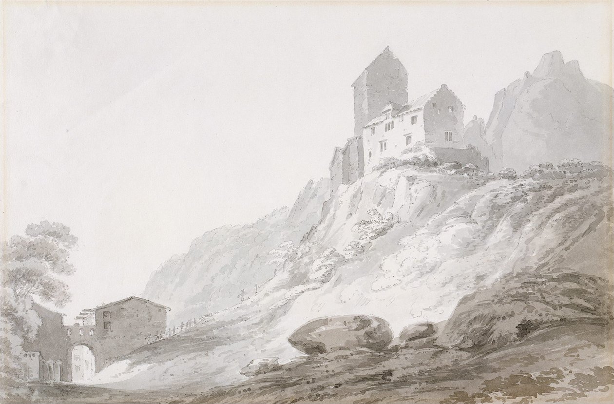 Porta meridionale di Sargans da Joseph Mallord William Turner