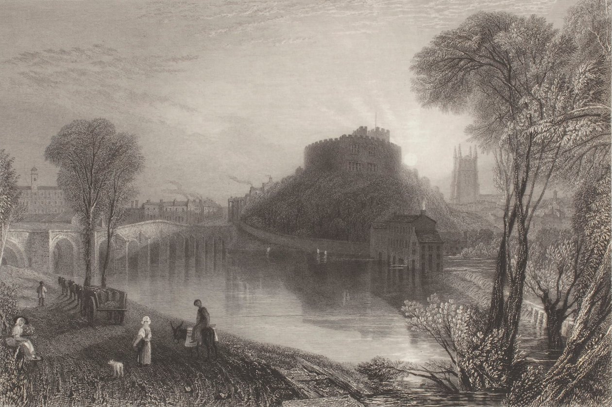 Castello di Tamworth, Staffordshire da Joseph Mallord William Turner