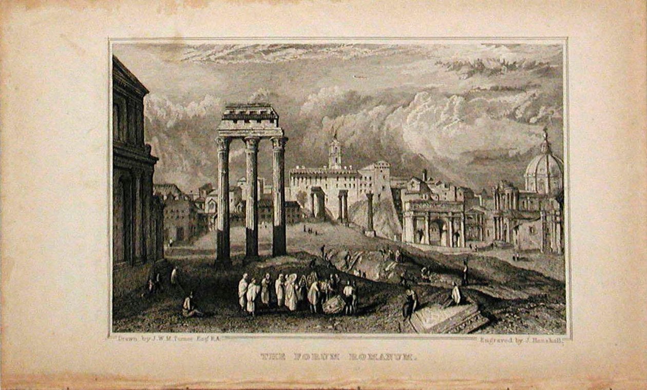 Il Foro Romano da Joseph Mallord William Turner