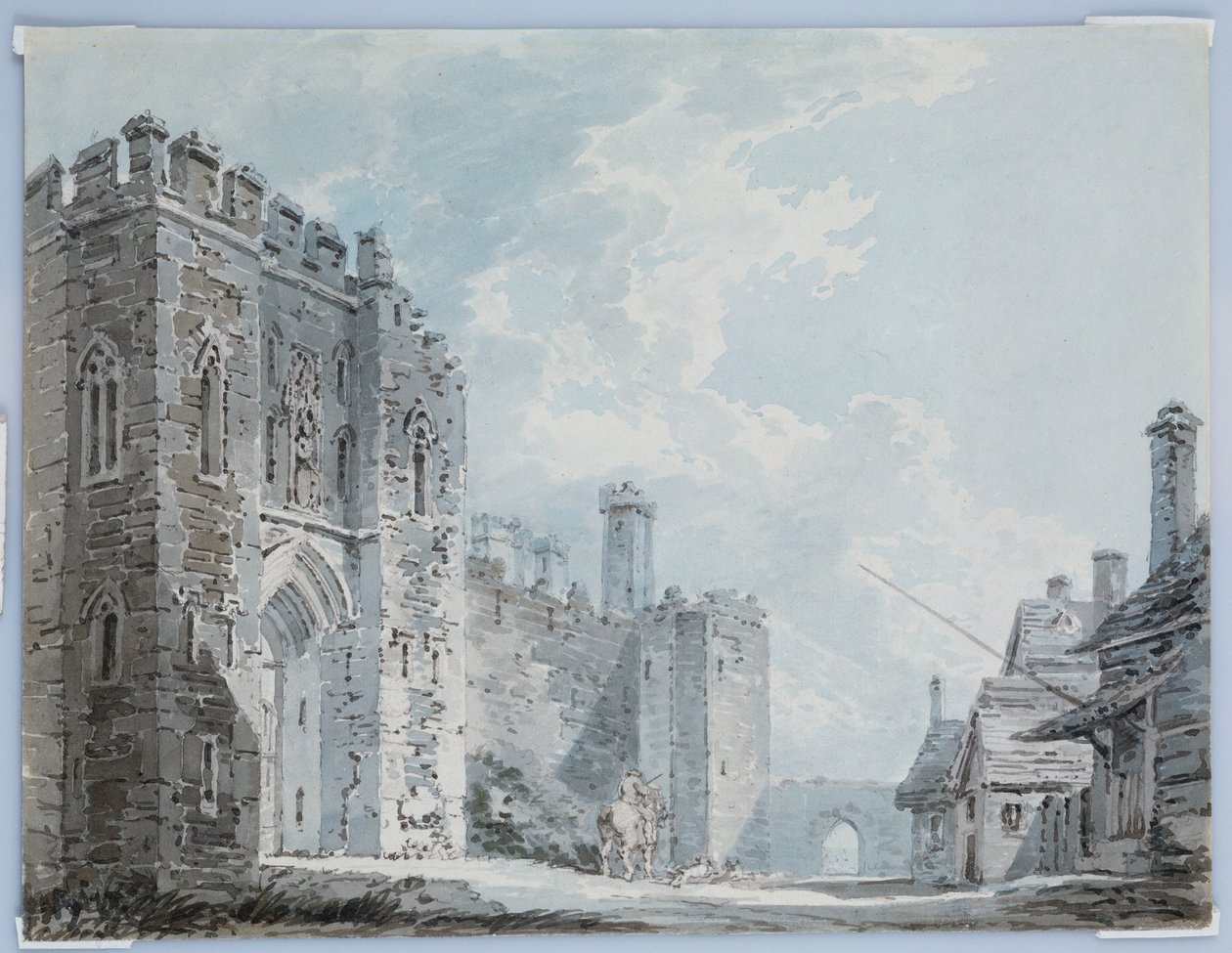 La porta, Rochester, c.1793-94 da Joseph Mallord William Turner