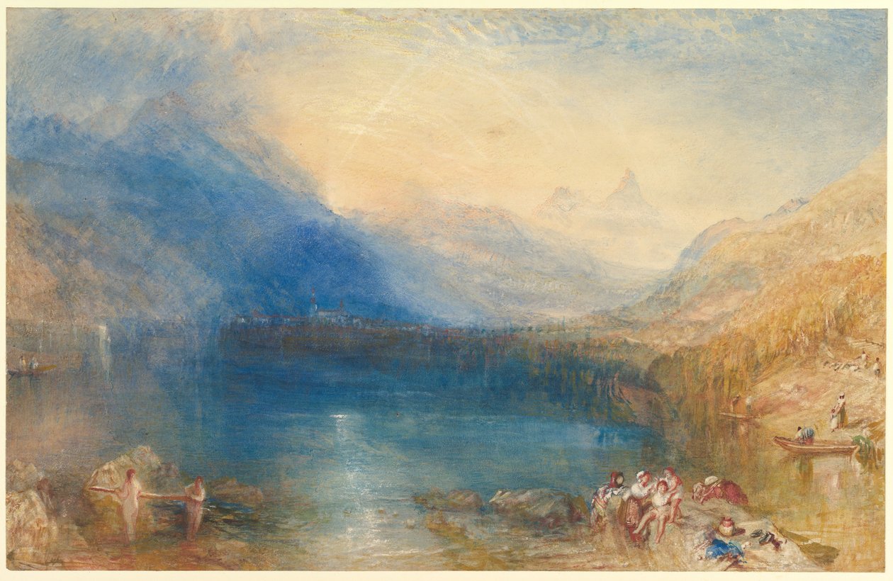 Il lago di Zugo da Joseph Mallord William Turner