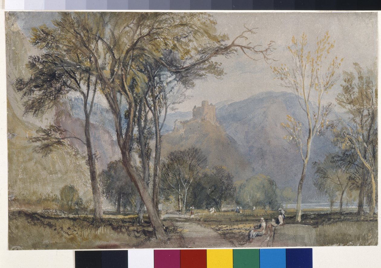 Il Marxburg da Joseph Mallord William Turner