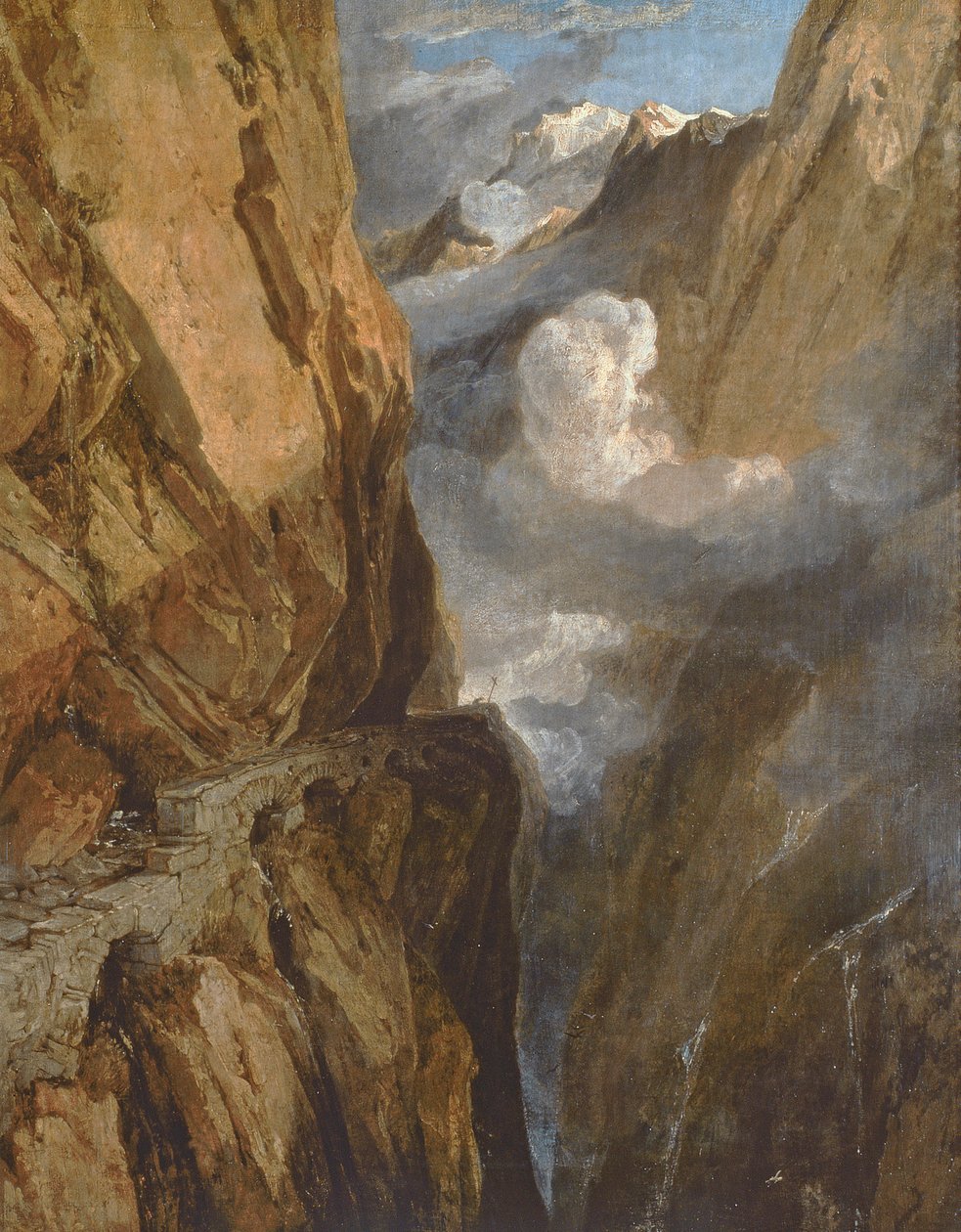 Il passo del San Gottardo, Svizzera, 1803-04 da Joseph Mallord William Turner