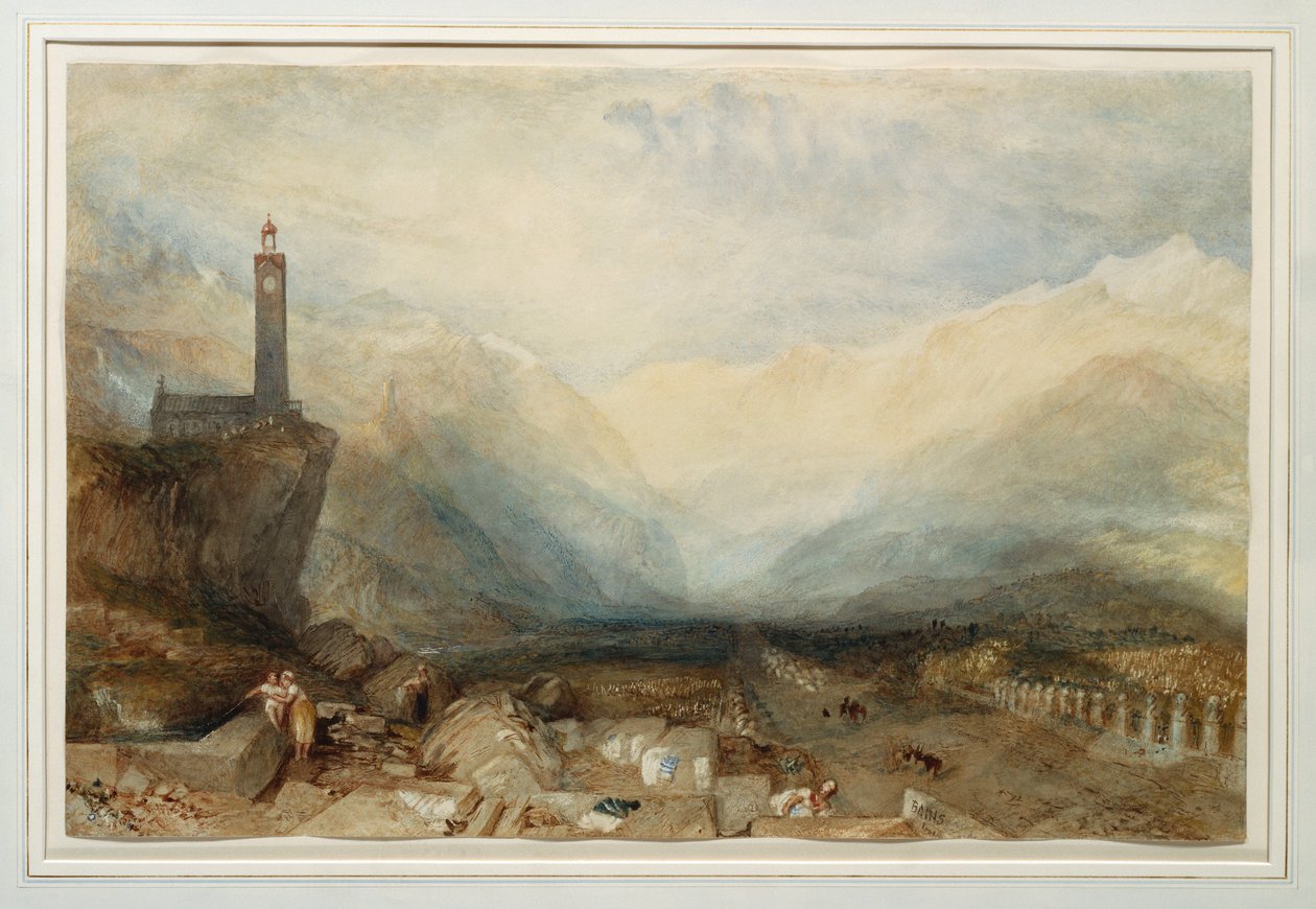 Il Passo dello Spluga, c.1842-43 da Joseph Mallord William Turner