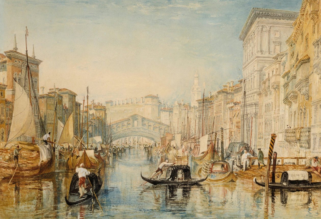 Venezia: il Rialto da Joseph Mallord William Turner