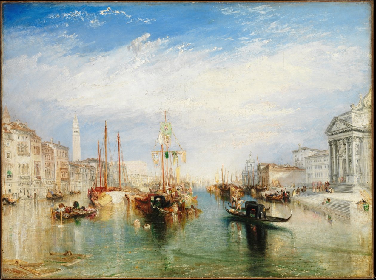 Venezia, dal portico della Madonna della Salute da Joseph Mallord William Turner
