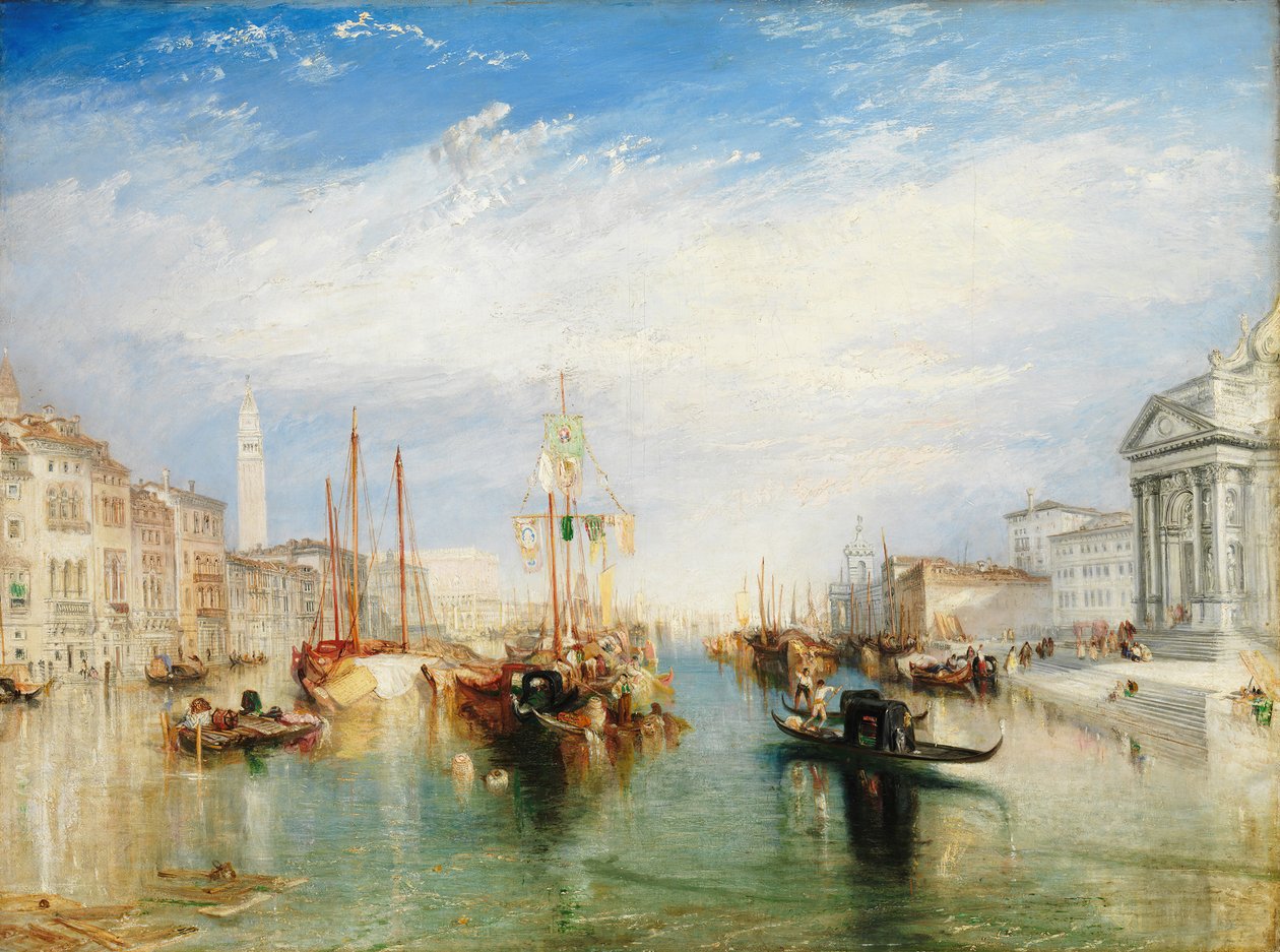 Venezia, dal portico della Madonna della Salute da Joseph Mallord William Turner