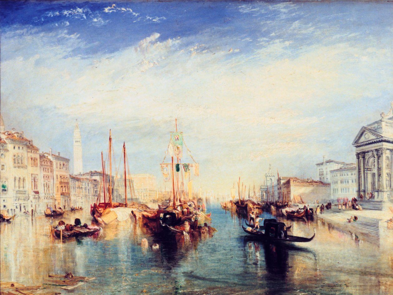 Venezia, dal portico della Madonna della Salute, c1835 da Joseph Mallord William Turner