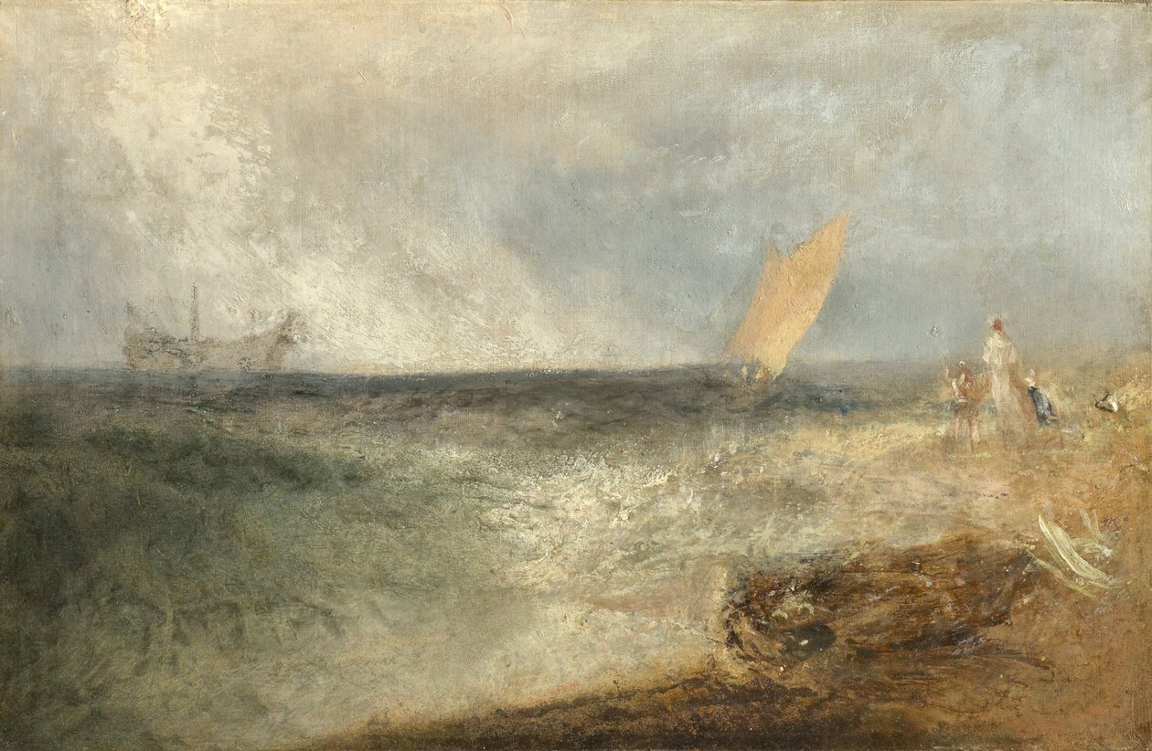 Vista al largo di Margate, sera da Joseph Mallord William Turner